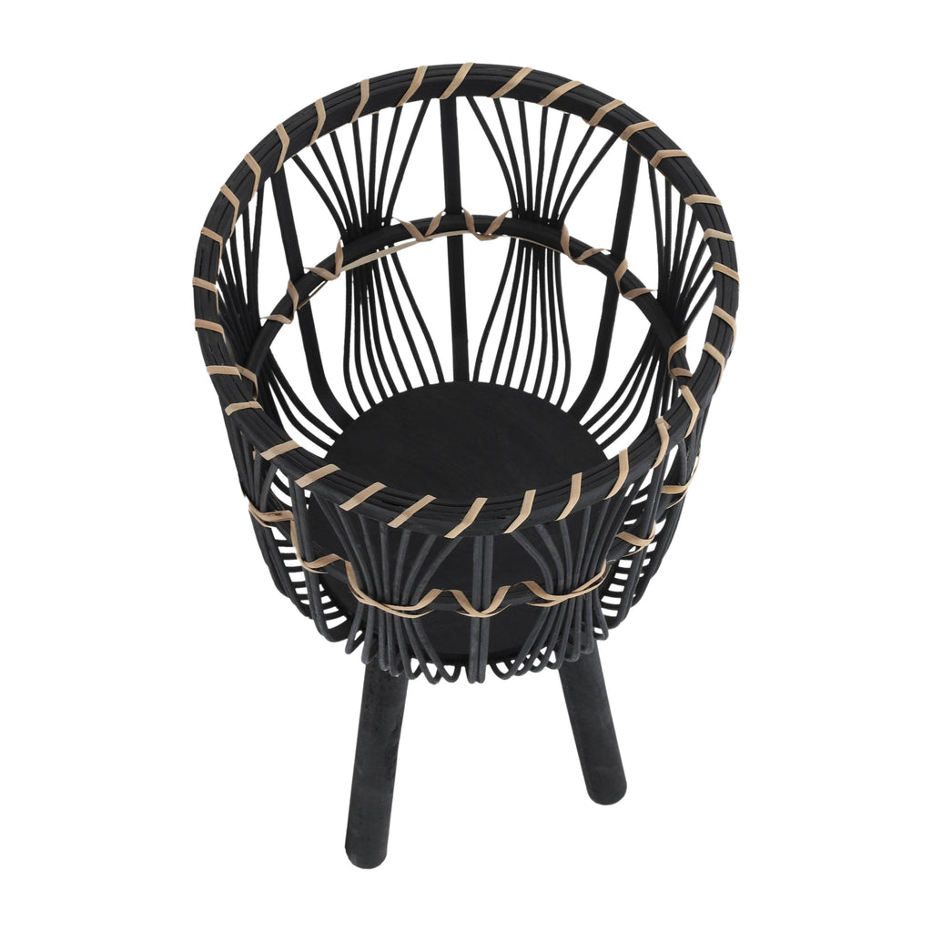 Bamboo Tripod Base Planters