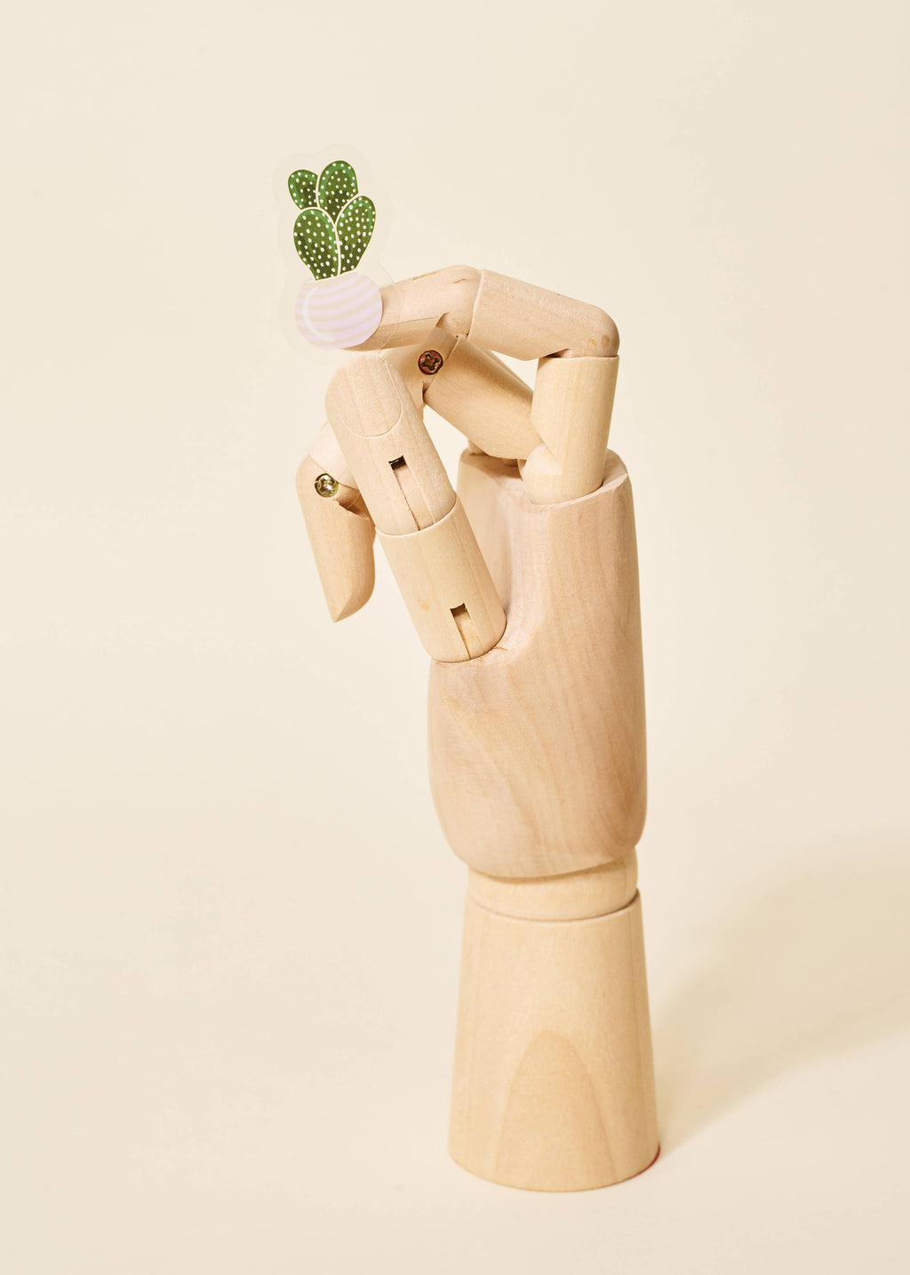 Cactus Mini Succulent Houseplant Transparent Sticker