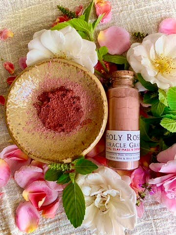 Holy Rose Miracle Grains Face Mask & Exfoliant