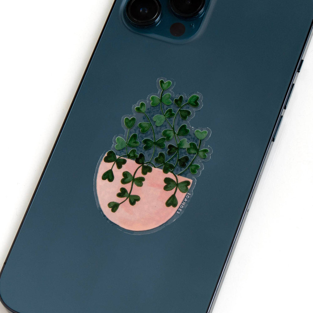 Sweetheart Plant Clear Decal Sticker