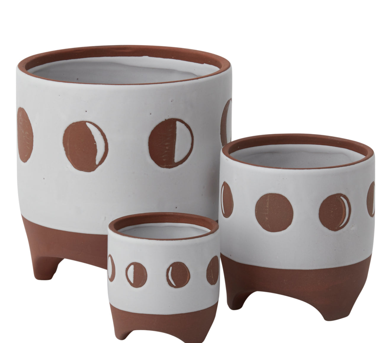 3” Solar Footed Pot