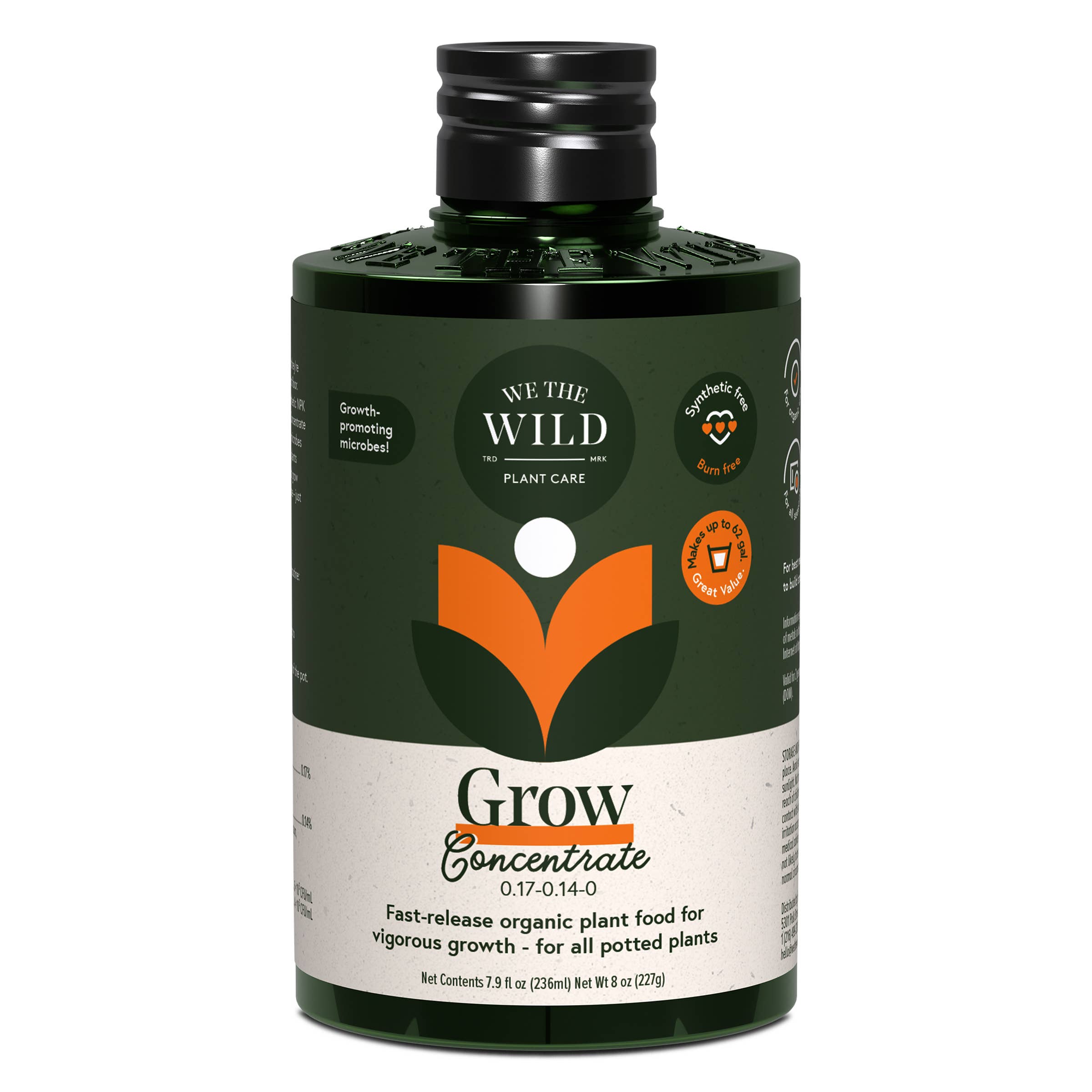 Grow Organic Plant Food Concentrate 8 oz