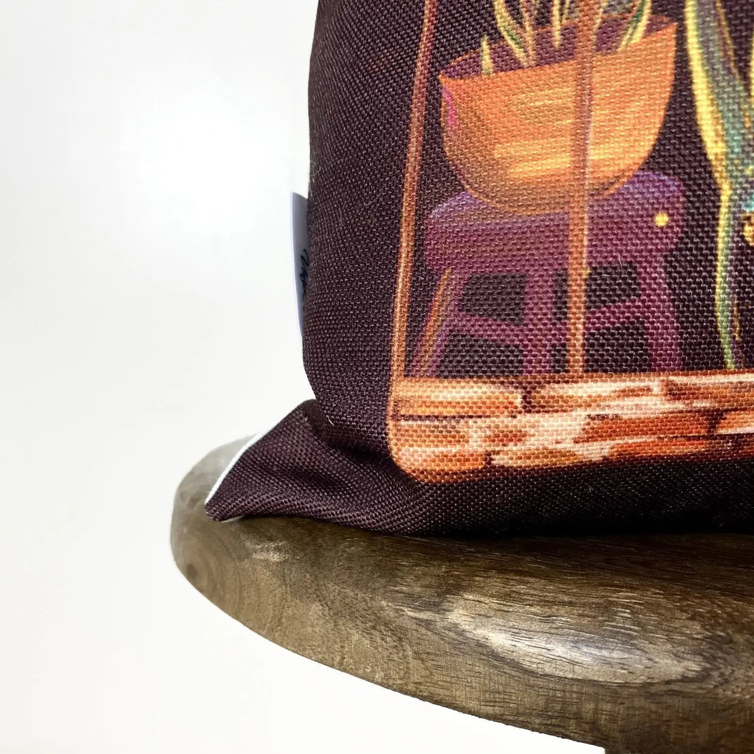 Brown Greenhouse | Pillow Cover | 12x18 | Greenhouse | Floral | Pillow | Throw Pillow | Gift for her | Flowers | Vintage | Gift for her by UniikPillows