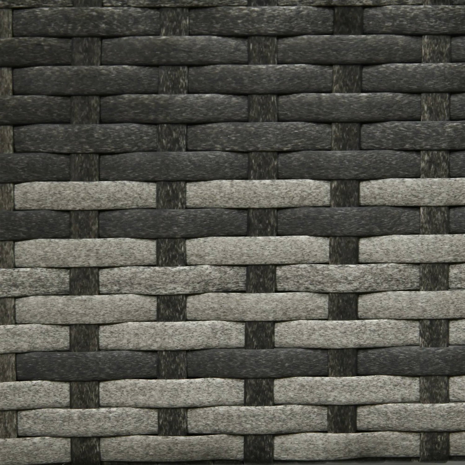 Grey Modern PE Rattan Wicker Raised Garden Bed Elevated Planter Box