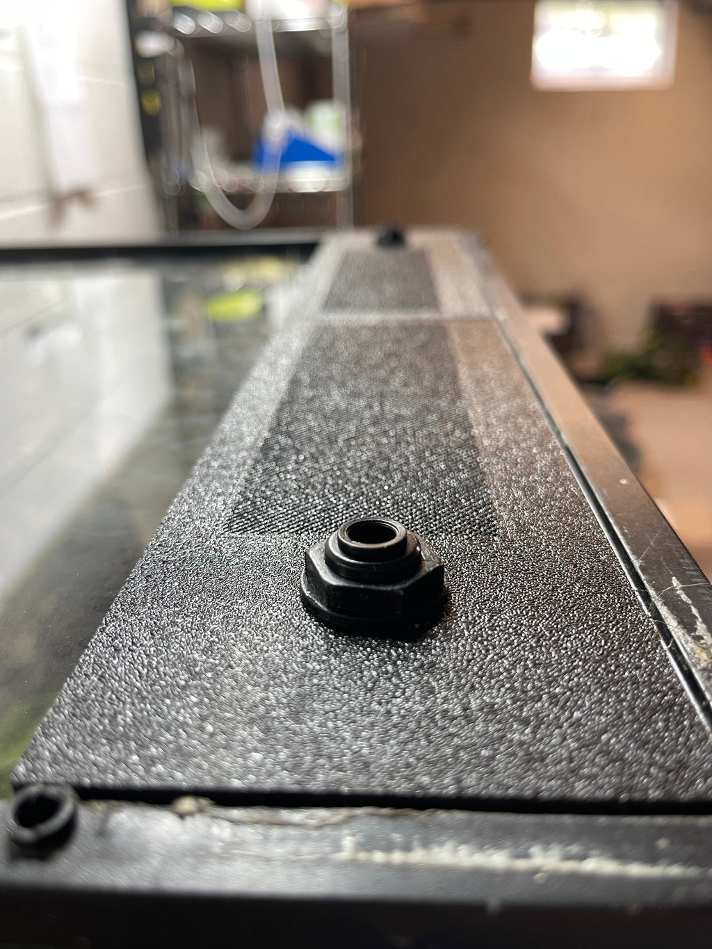 Custom Replacement Top for 18" Exo Terra Terrariums – Humidity Retaining with Fly-Proof Ventilation