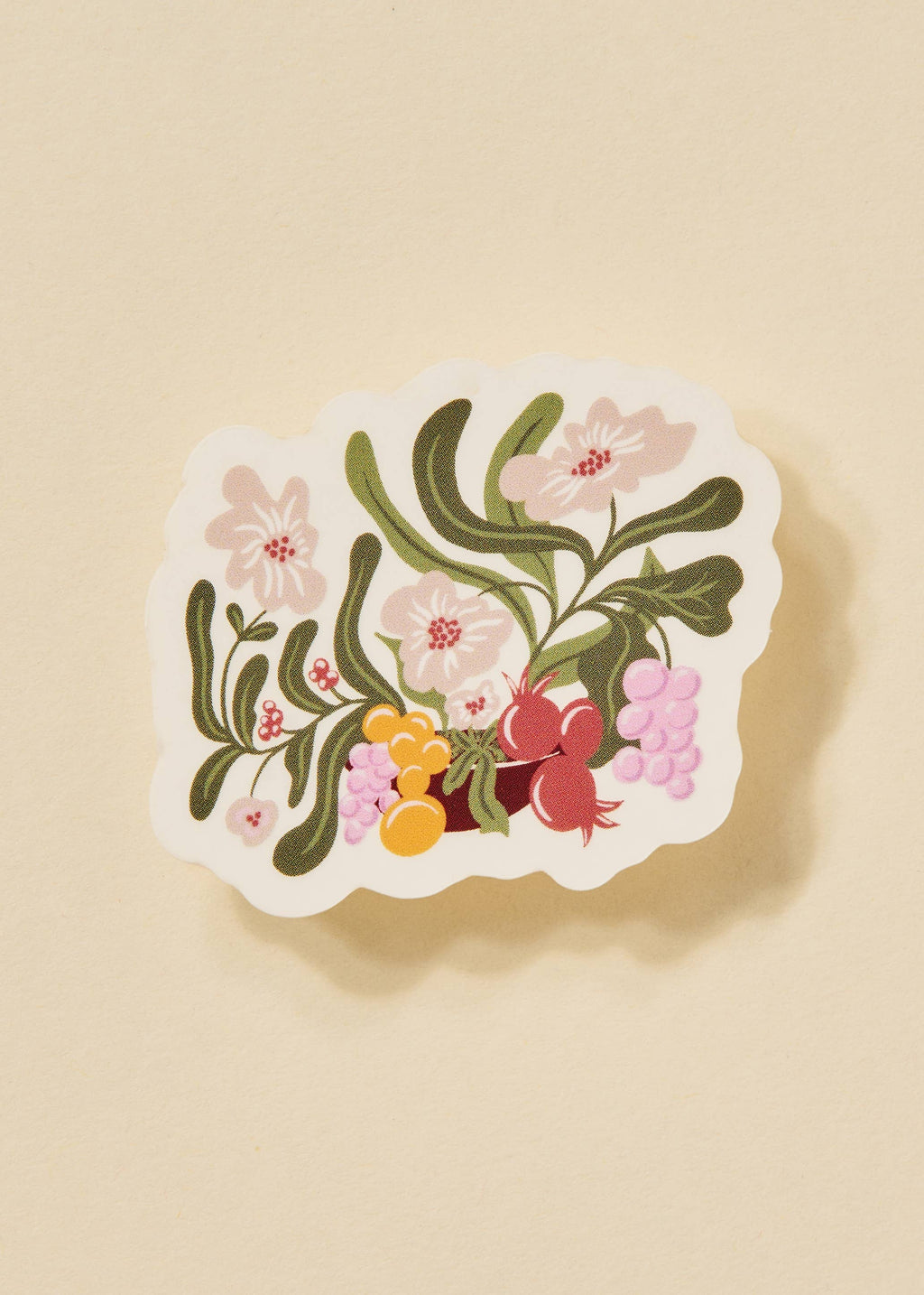 Cornucopia Bouquet Transparent Clear Sticker