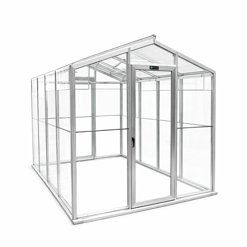 Milled Aluminum Glass Greenhouse 