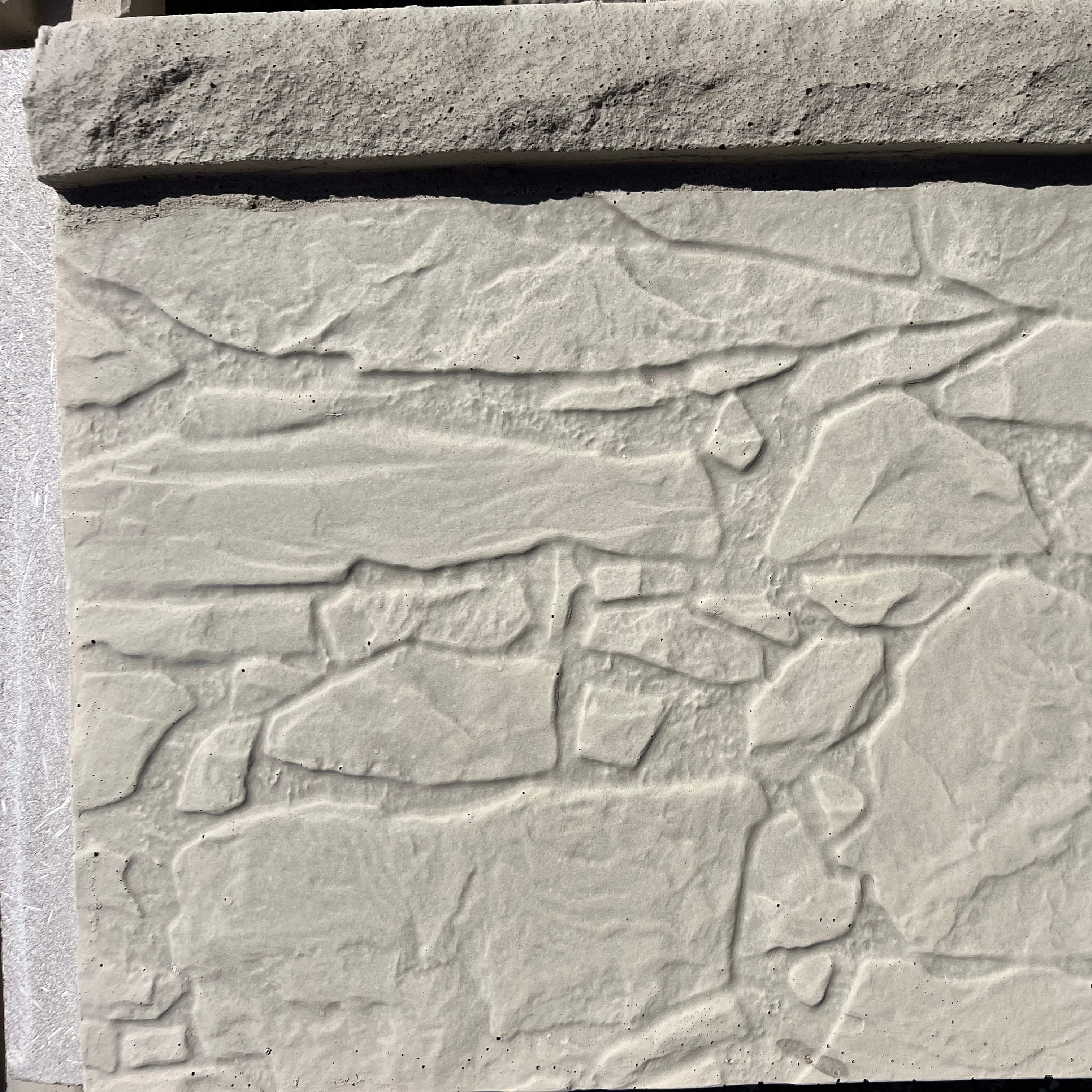 Textured Stone Prefabricated Concrete Garden Bed