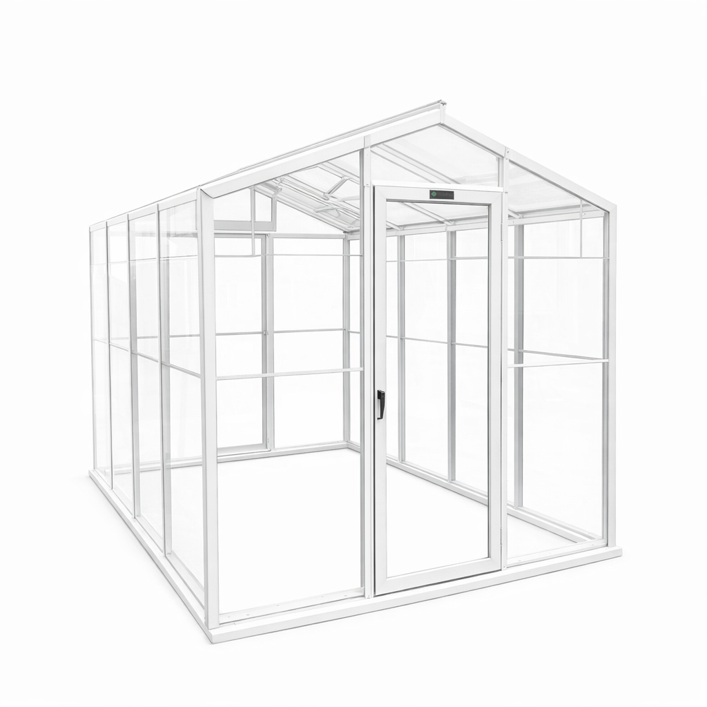 Classic White Glass Sunroom 